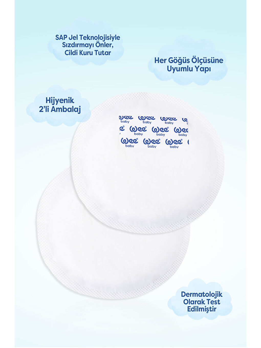 40'lı Klasik Yapışkanlı Göğüs Pedi (40x12 480 Adet)-3