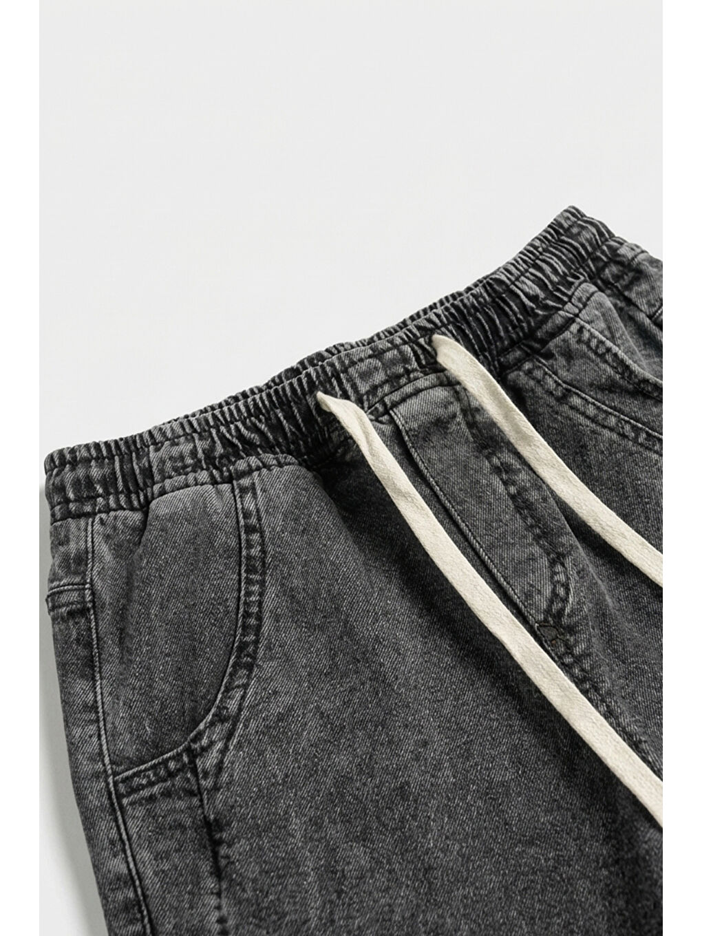 Erkek Rahat Kesim Baggy Jean Pantolon 30076 - Antrasit-2