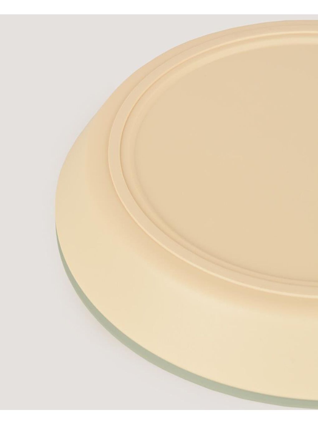 2'Li Yuvarlak Tabak Sage Green-Vanillia-2