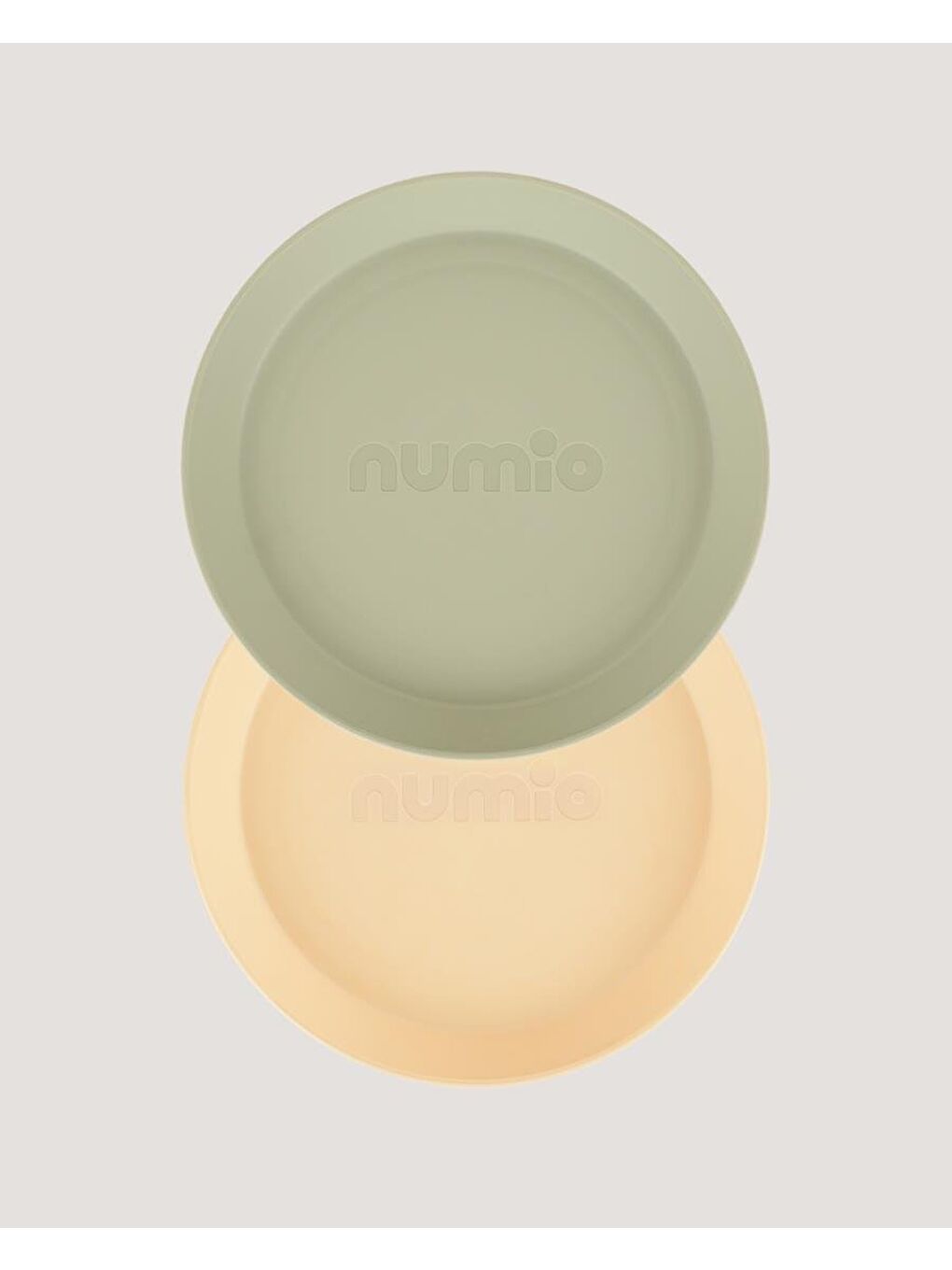 2'Li Yuvarlak Tabak Sage Green-Vanillia-5