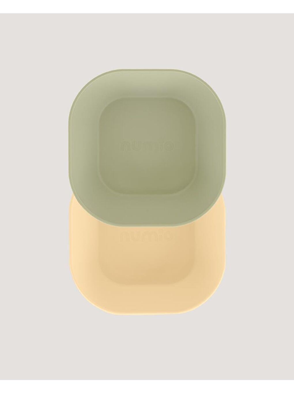 Kare Bebek Mama Kasesi 2'Li Set Sage Green - Vanillia-3