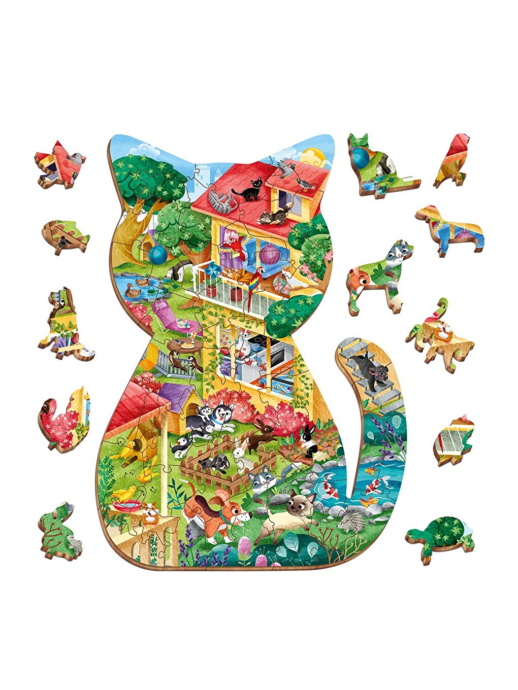 Woody Puzzle - Pets-2