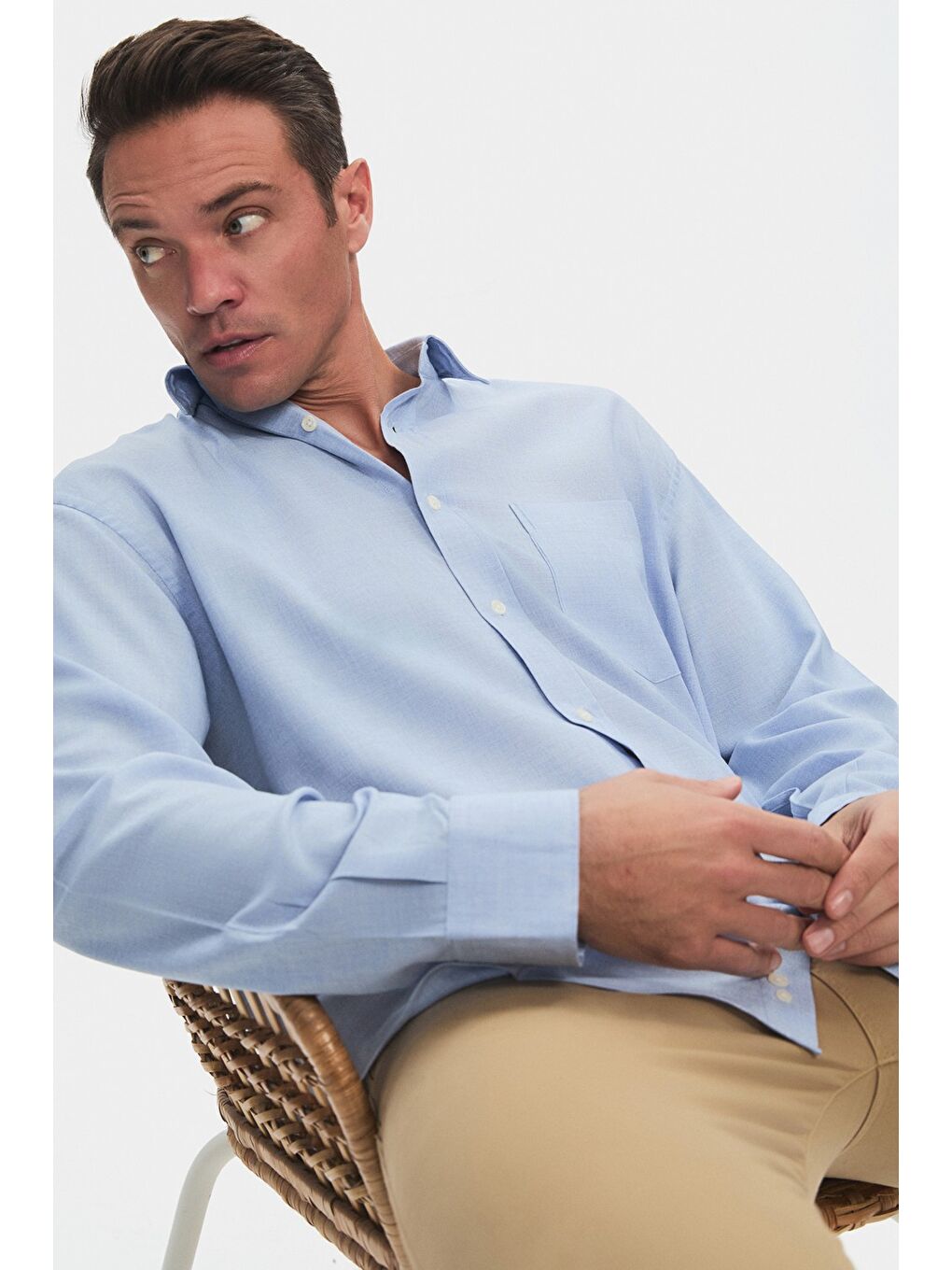 Mavi Exclusive Erkek Oversize Gömlek-3