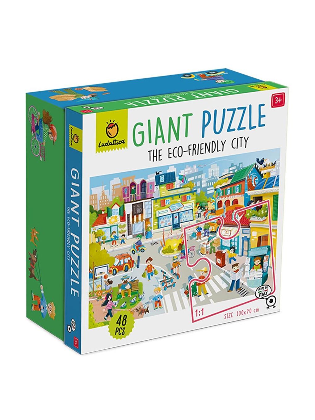 The Eco Friendly City - Giant Puzzle