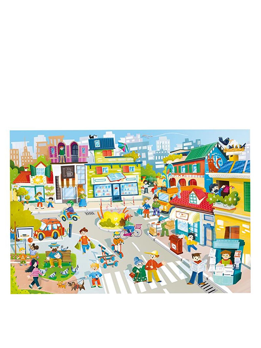 The Eco Friendly City - Giant Puzzle-1