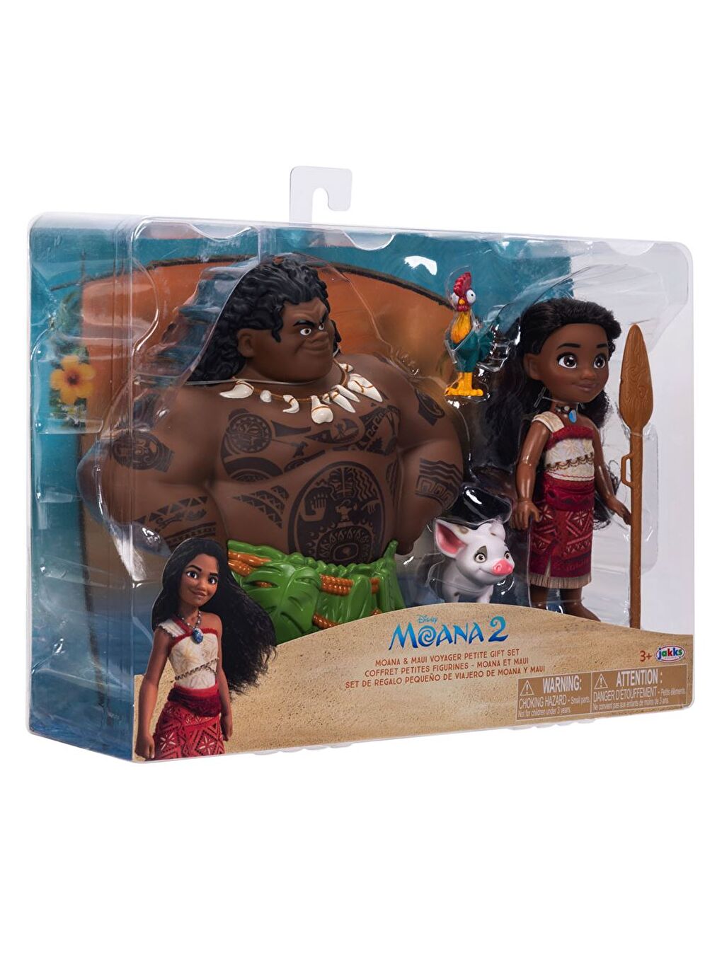 Jakks Pacific Moana 2 - Moana ve Maui Oyun Seti 15cm 237556 - 2