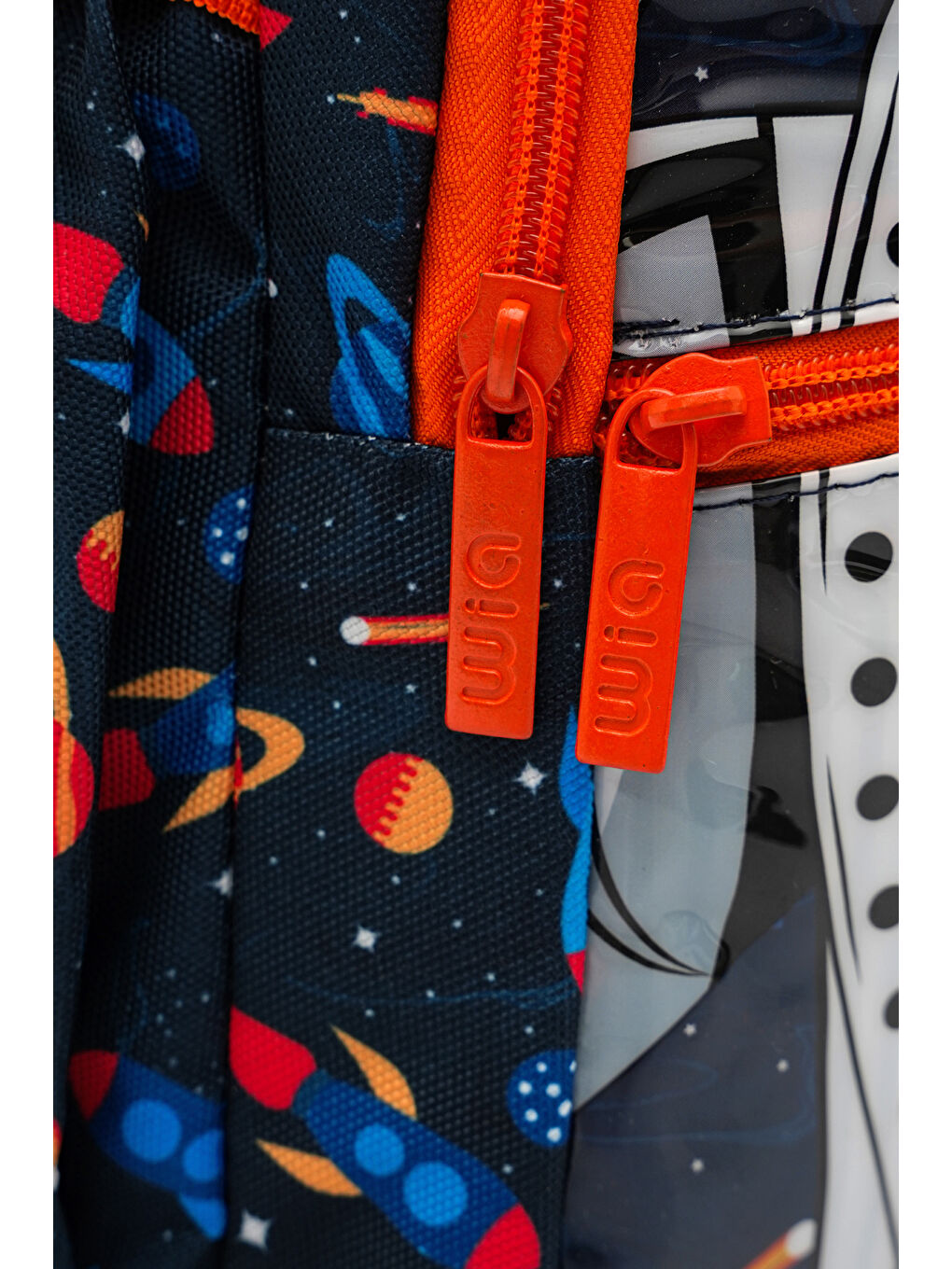 Astronot Desenli 3’lü Erkek Çocuk Okul Çantası Seti-6