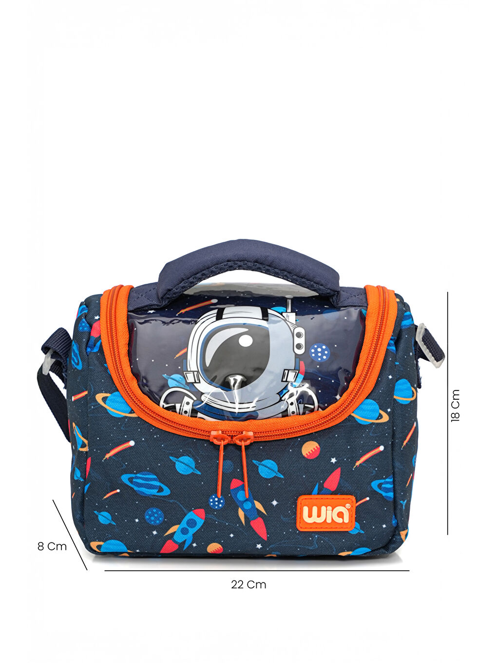 Astronot Desenli 3’lü Erkek Çocuk Okul Çantası Seti-7