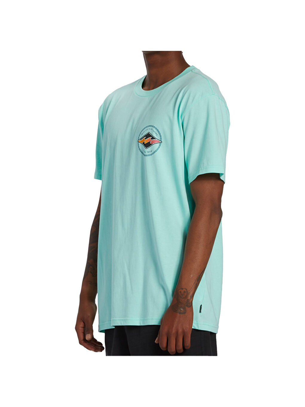 Karışık Rotor Diamond Tees Erkek Tişört-2