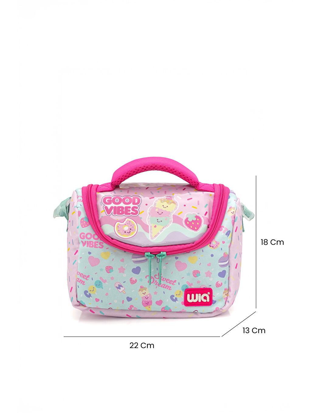 Ice Cream 3'lü Kız Çocuk Çanta Seti-6