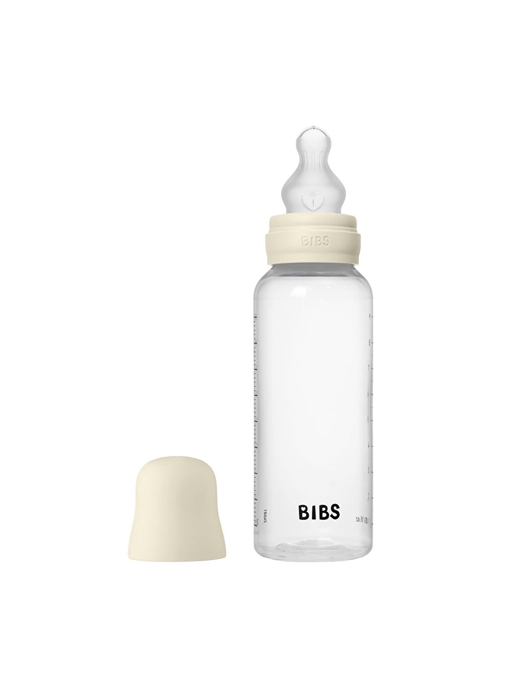 Bibs Baby PP Bottle Silikon Uç Biberon Ivory 270ml