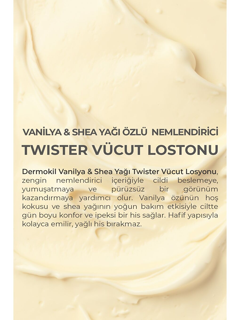 Vanilya Shea Yağı Twister Vücut Losyonu 200 ml-2