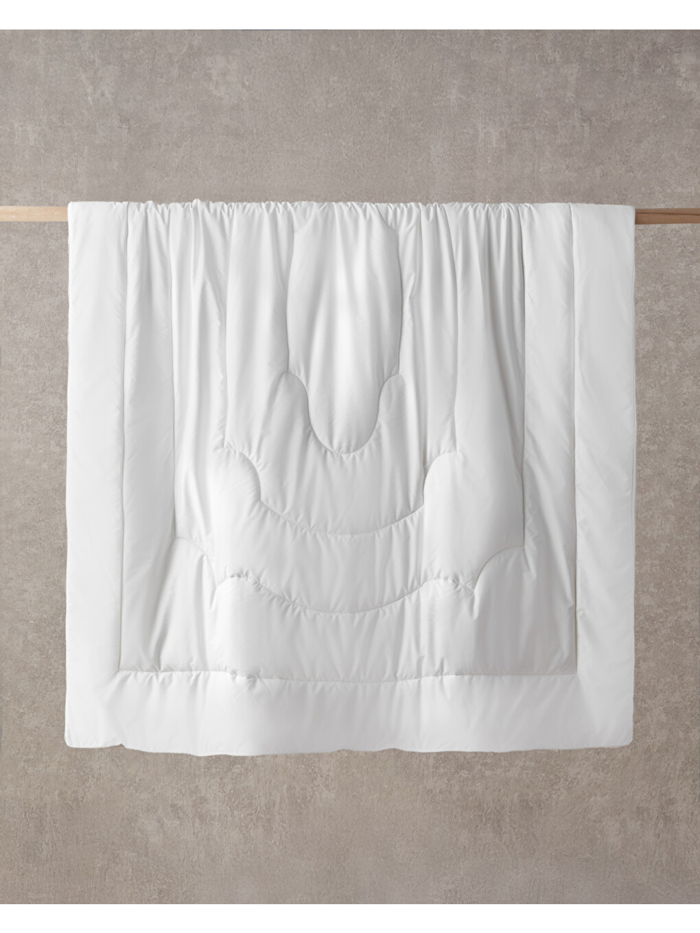 Dorma Mevsimsel Tek Kişilik Yorgan 155x215 Cm Beyaz-1
