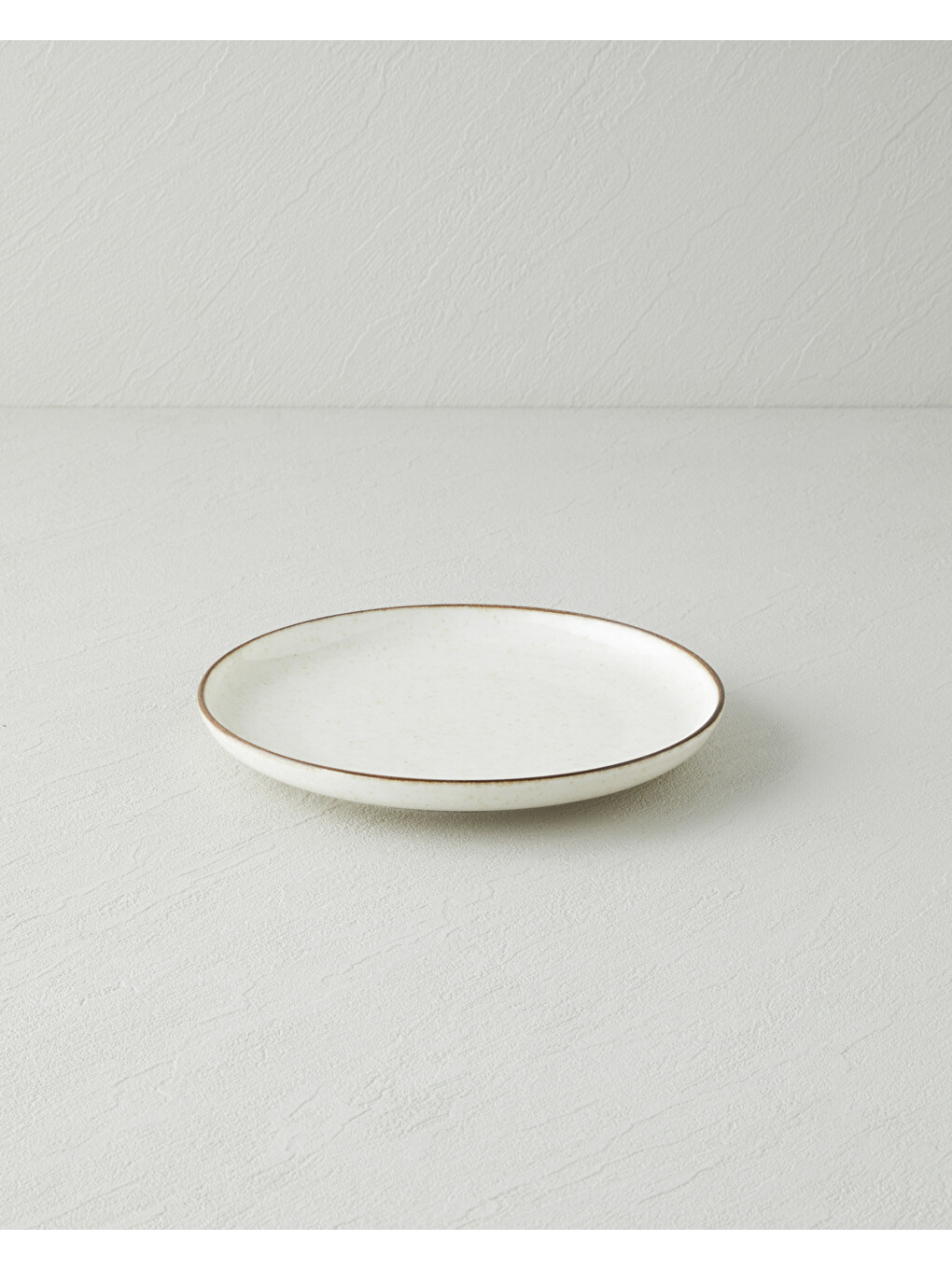 Ekru Antiquelle Porselen Pasta Tabağı 20 Cm Krem