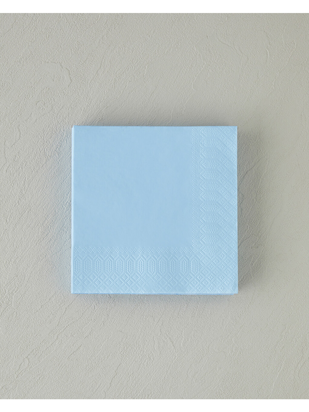 Plain Elegance Kağıt 20'li Kağıt Peçete 33x33 Cm Mavi
