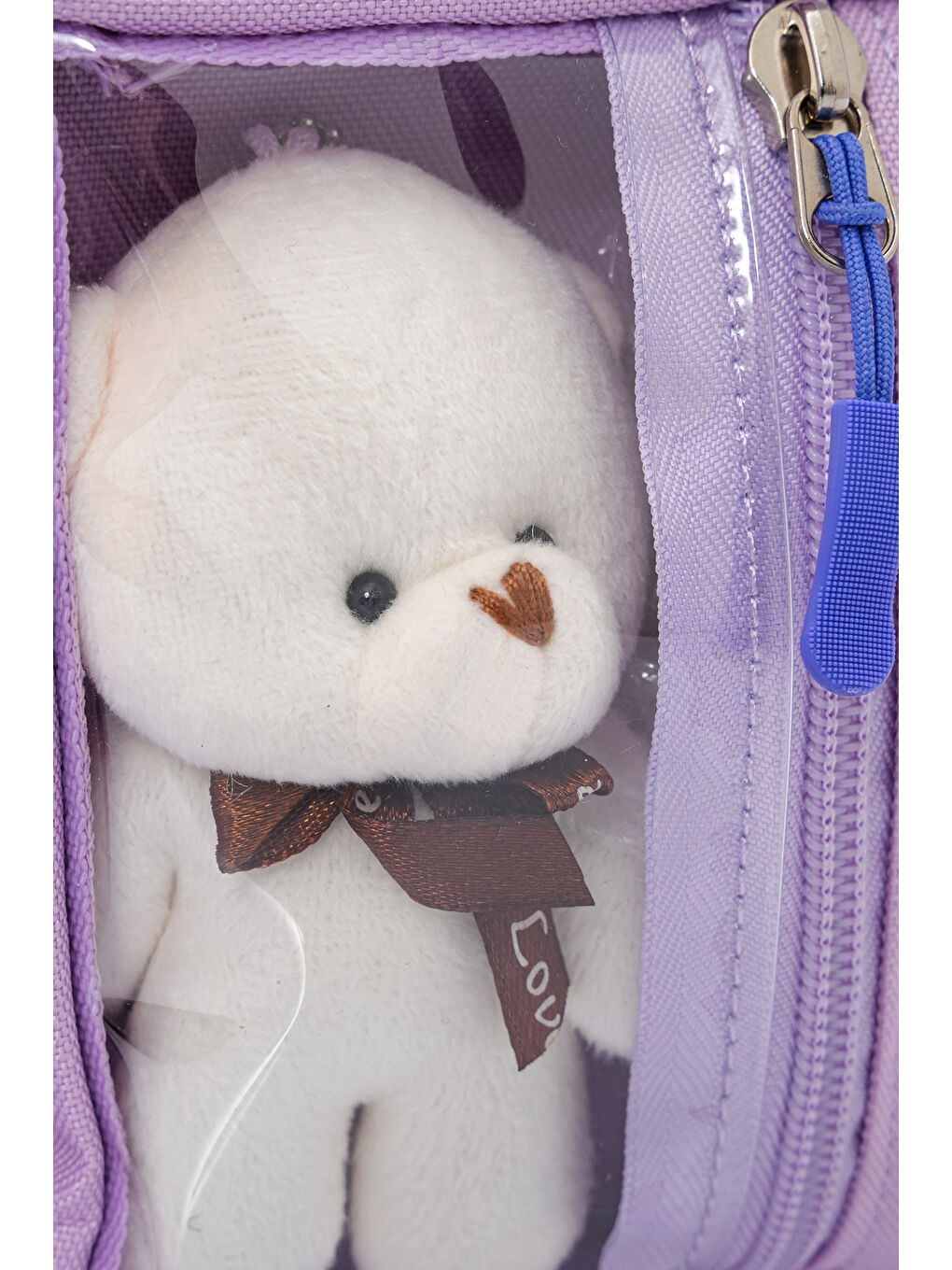 Kawaii Kore Tarzı Ayıcıklı İlkokul ve Beslenme Çantası-5