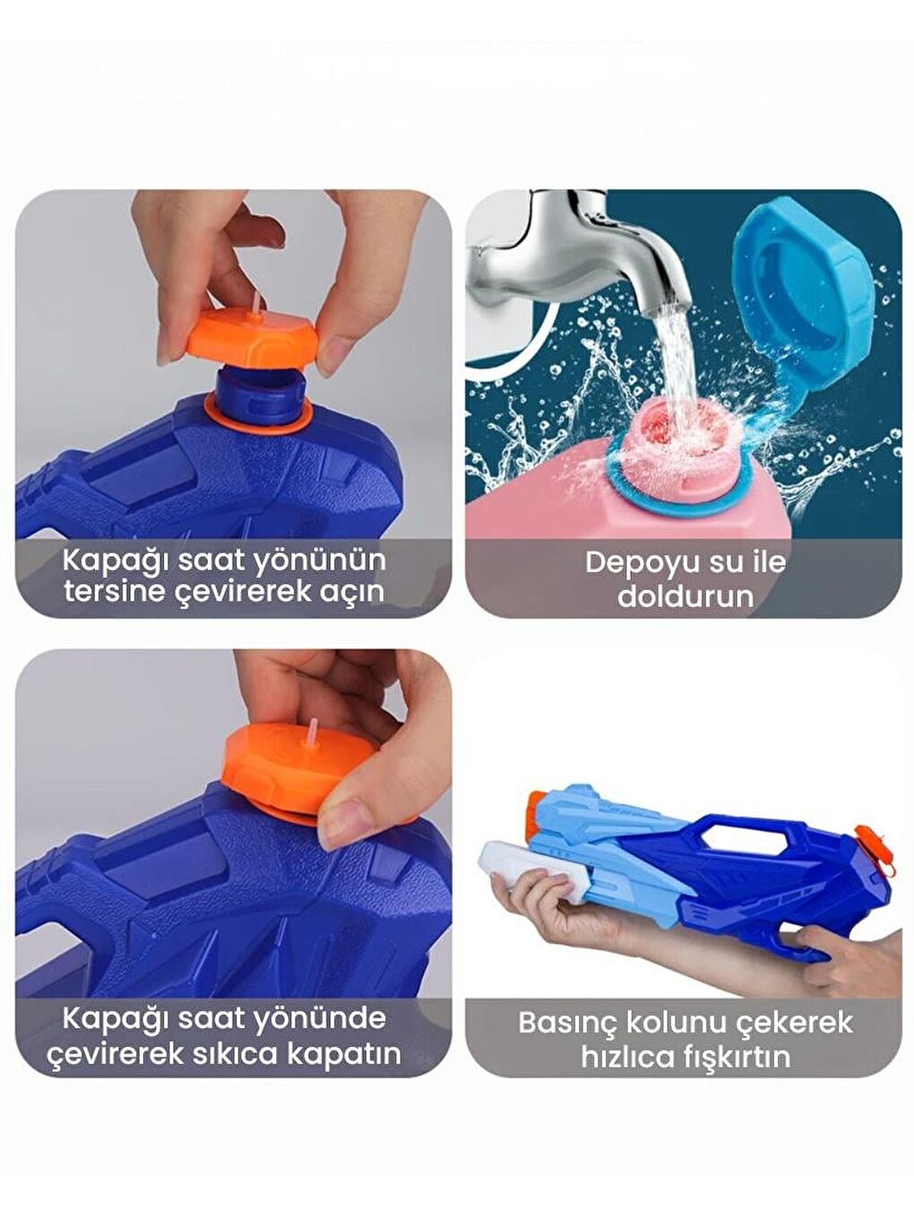 4 Modlu Su Tabancası-4