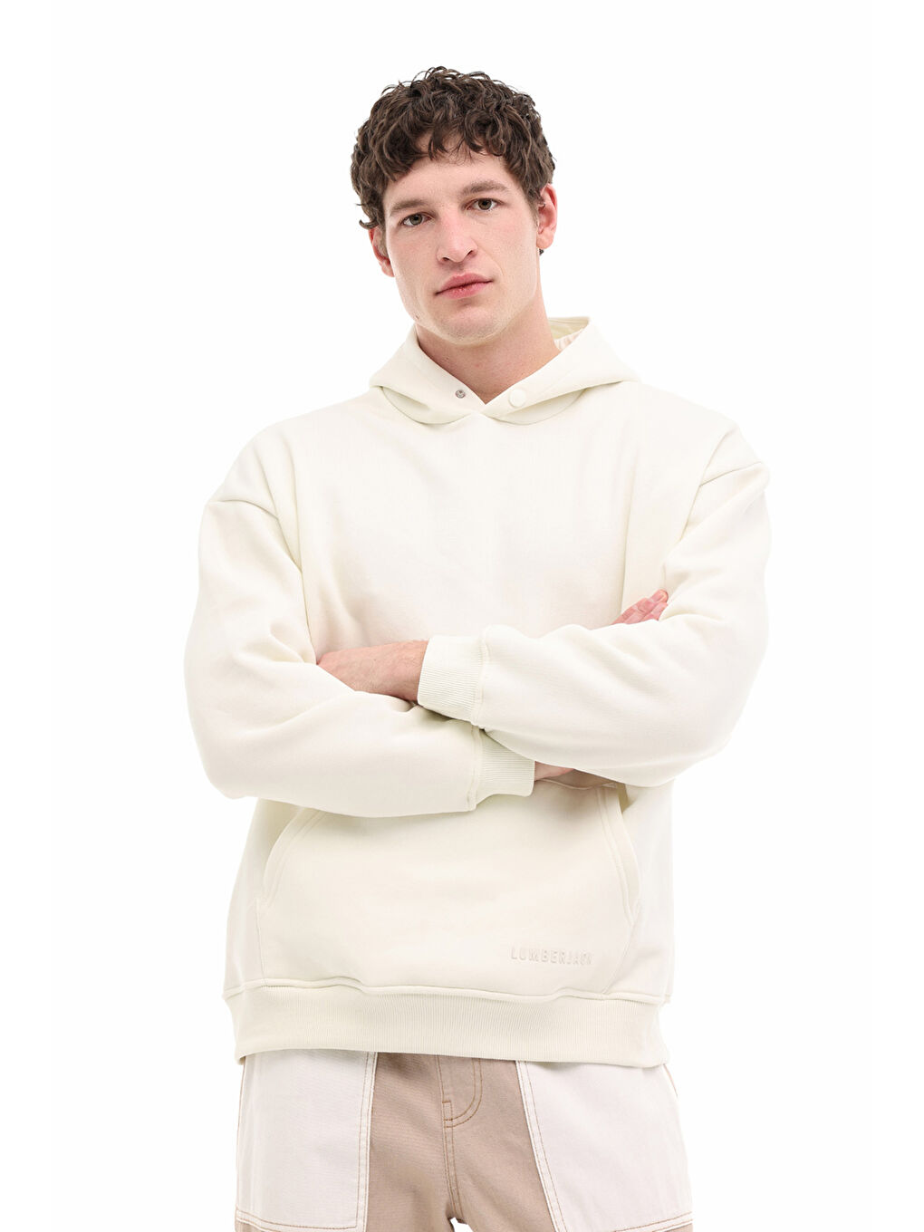 Bej MB ROS 17HS109 5PR Ekru Erkek Sweatshirt