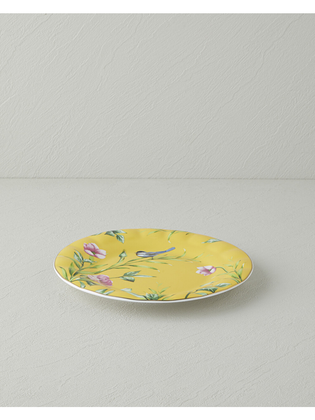Vanilla New Bone China Pasta Tabağı 20 Cm Sarı