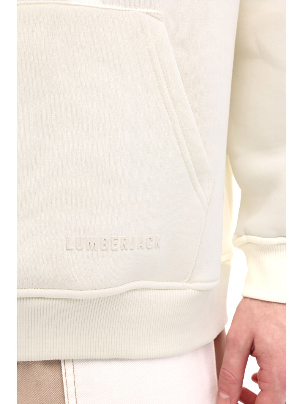 Bej MB ROS 17HS109 5PR Ekru Erkek Sweatshirt-3