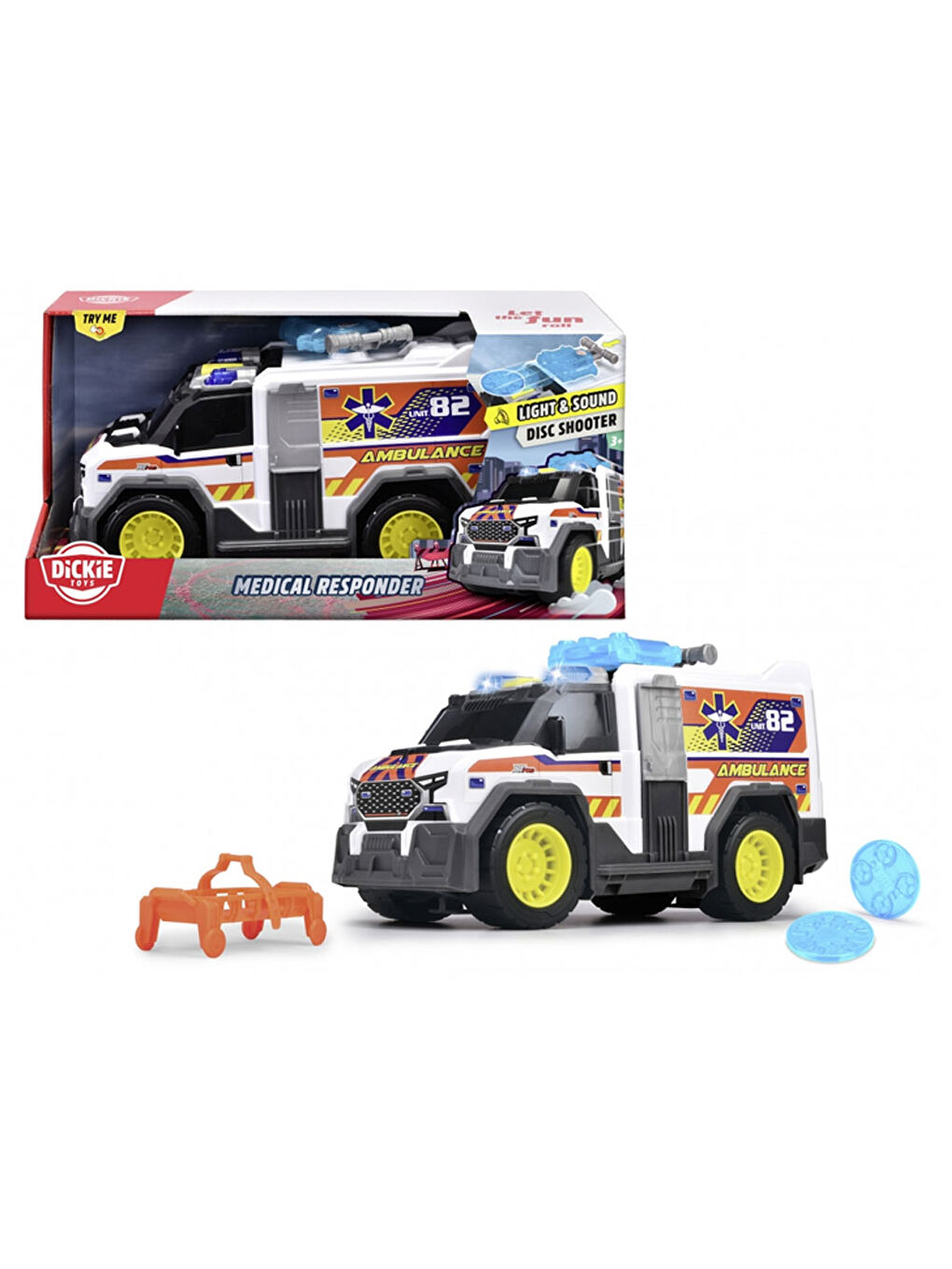 Işık ve Ses Efektli Şehir Ambulansı 203306024