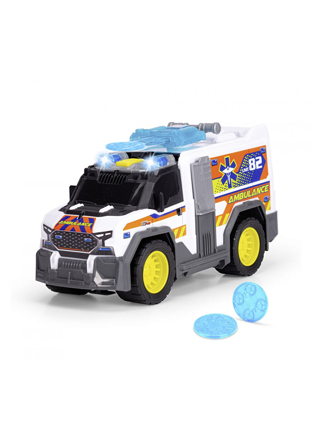 Işık ve Ses Efektli Şehir Ambulansı 203306024-3