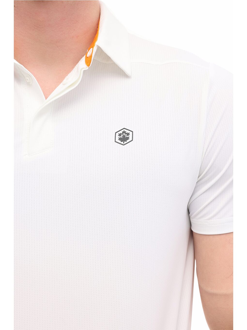 Beyaz ML CRIS 12ELG22001 5PR KIRIK BEYAZ Erkek Kısa Kol T-Shirt-3