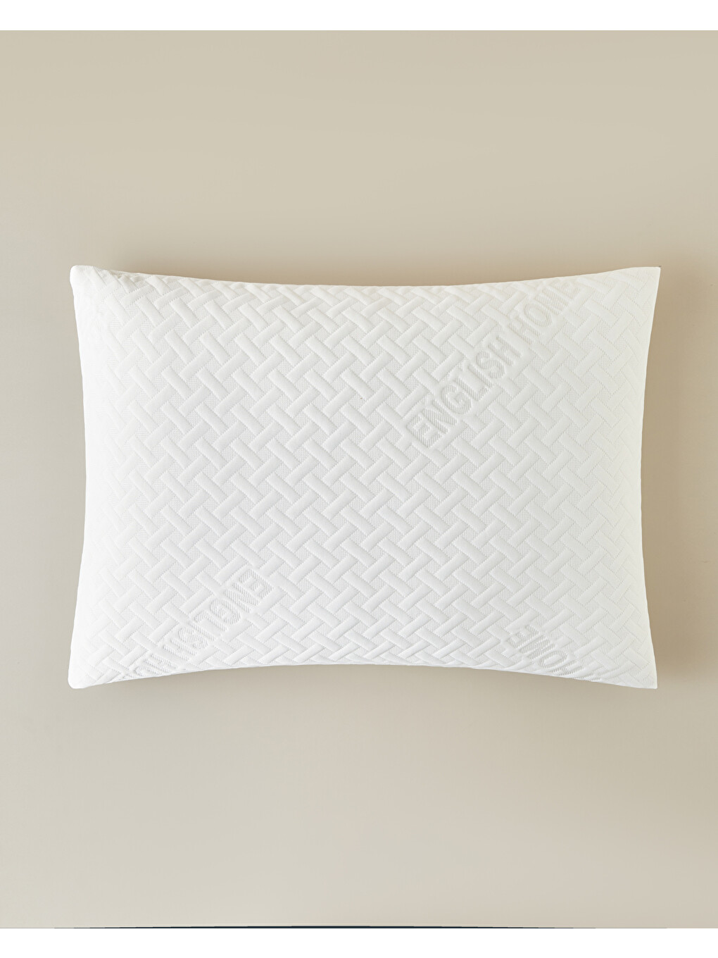 Soft Care Örme Sıvı Geçirmez Alez Yastık Kılıfı 50x70 Cm Beyaz-1
