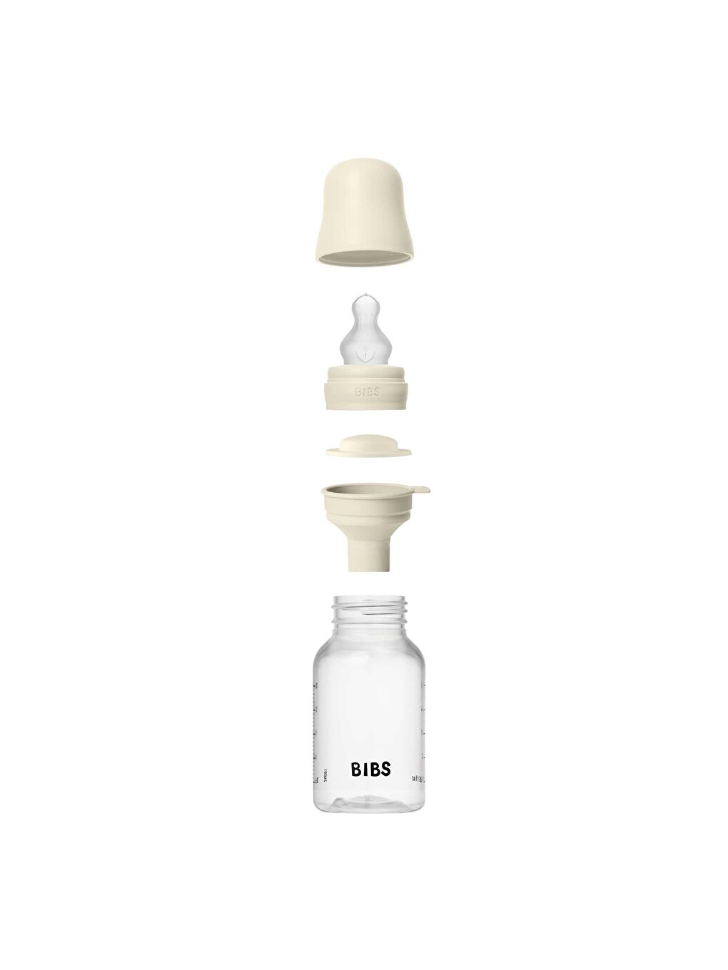 Bibs Baby PP Bottle Silikon Uç Biberon Ivory150 ml - 2