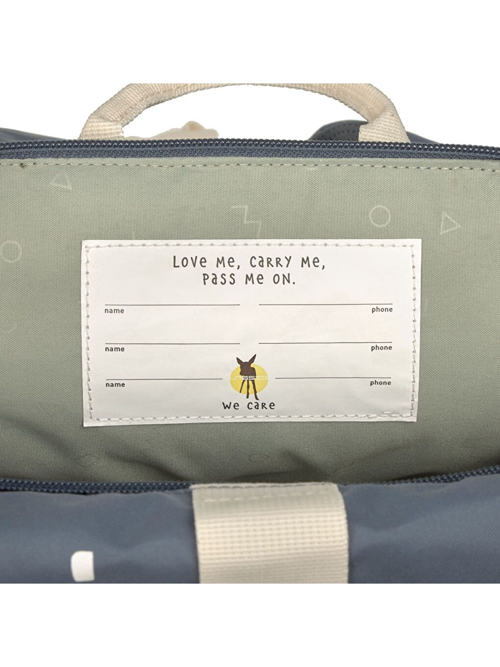 Happy Prints Mini Rolltop Sırt Çantası Midnight Blue-9