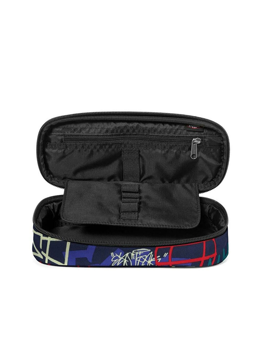 Oval Single Street Tags Blue Kalem Çantası EK0007172Q71-1