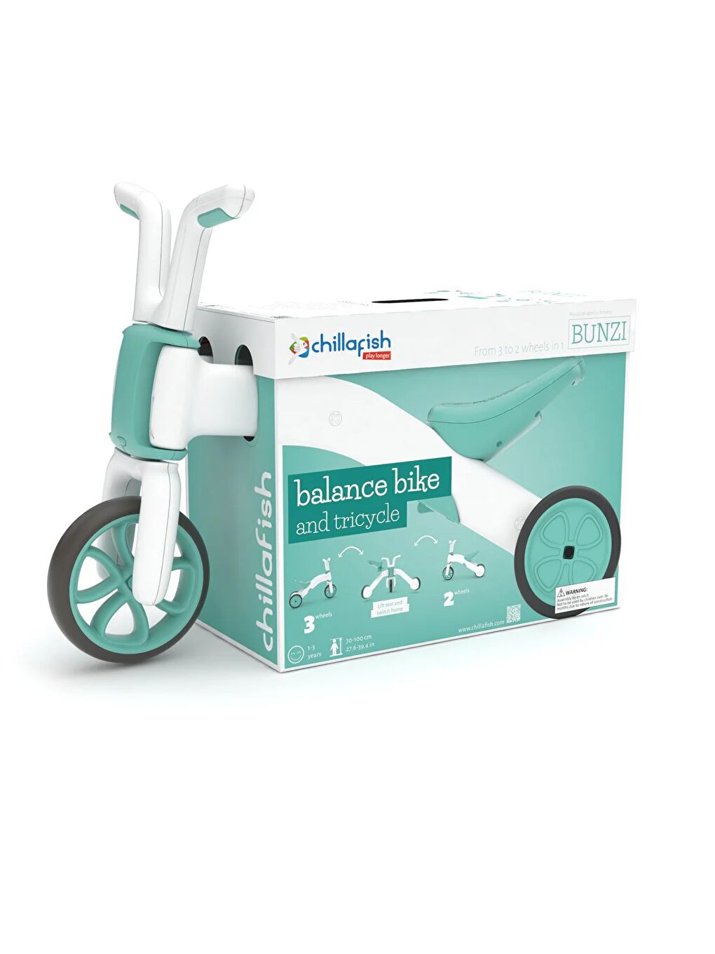 Chillafish Bunzi - 2in1 Denge Bisikleti - Mint - 3