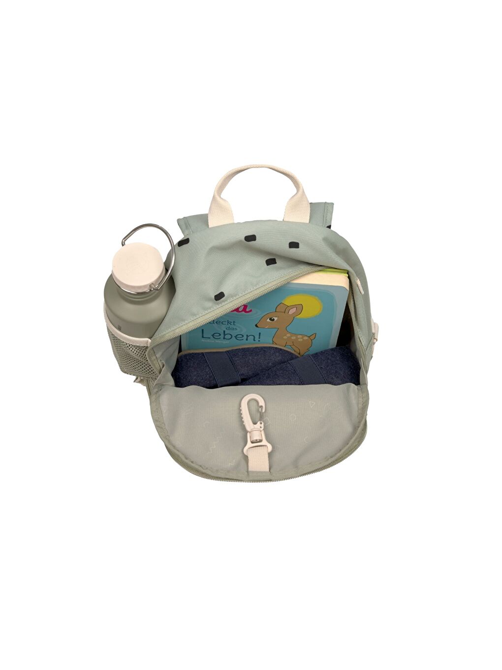 Happy Prints Mini Sırt Çantası Light Olive-3