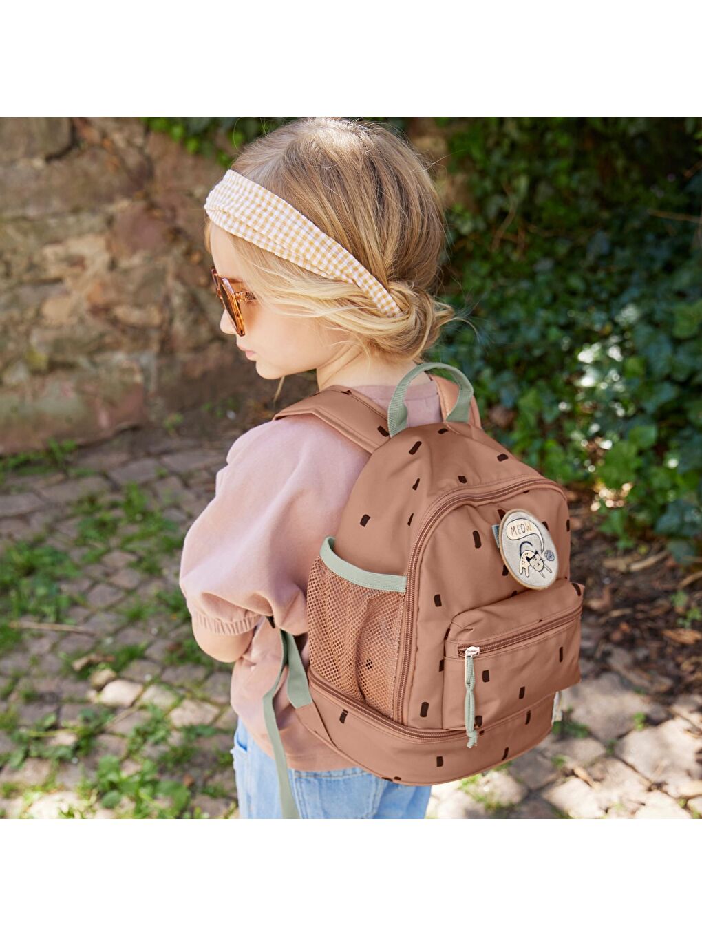 Happy Prints Mini Sırt Çantası Caramel-8