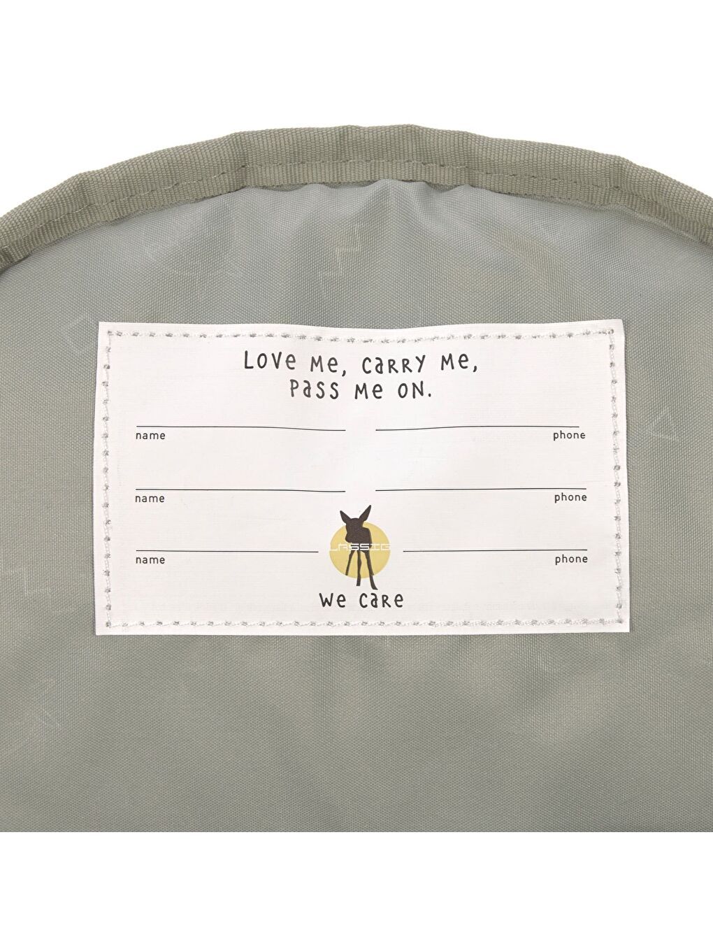 Happy Prints Mini Sırt Çantası Light Olive-5