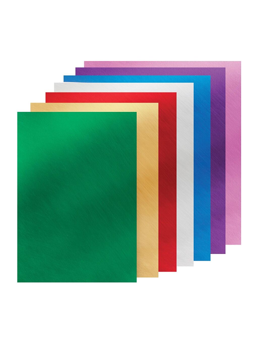 50x70 Metalik Fon Kartonu 50 li Karışık Renk (KOD : 5558)