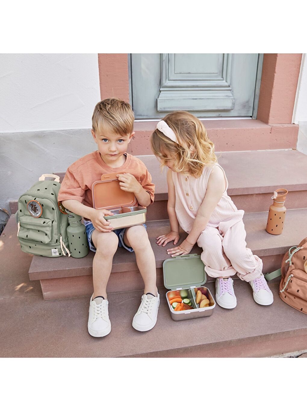 Happy Prints Mini Sırt Çantası Light Olive-9