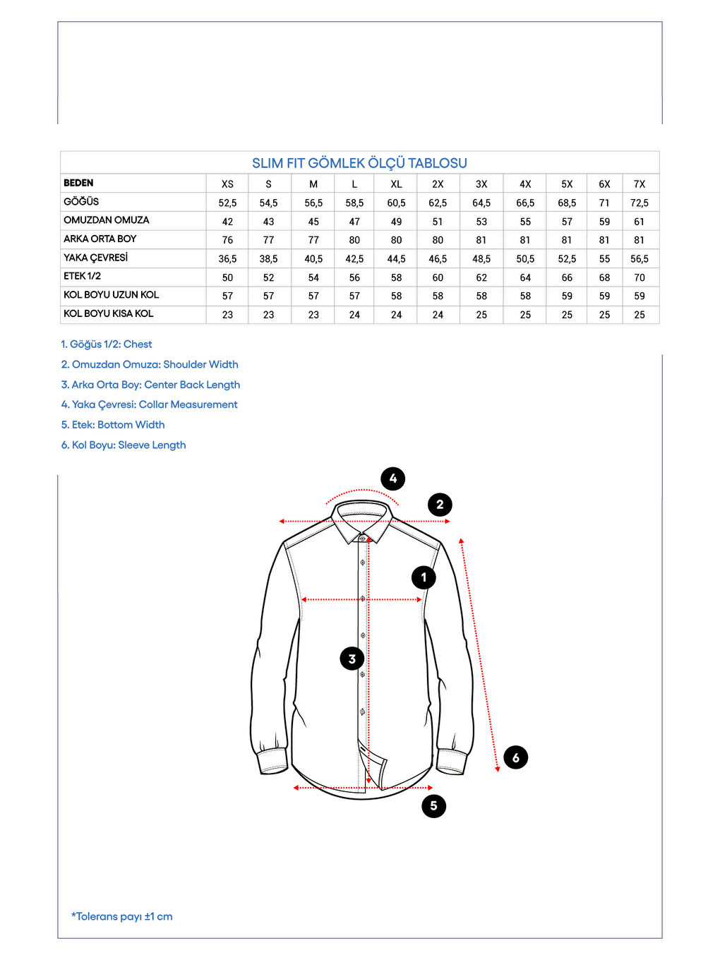 Lacivert Uzun Kol Çizgili Slim Fit Gömlek-7