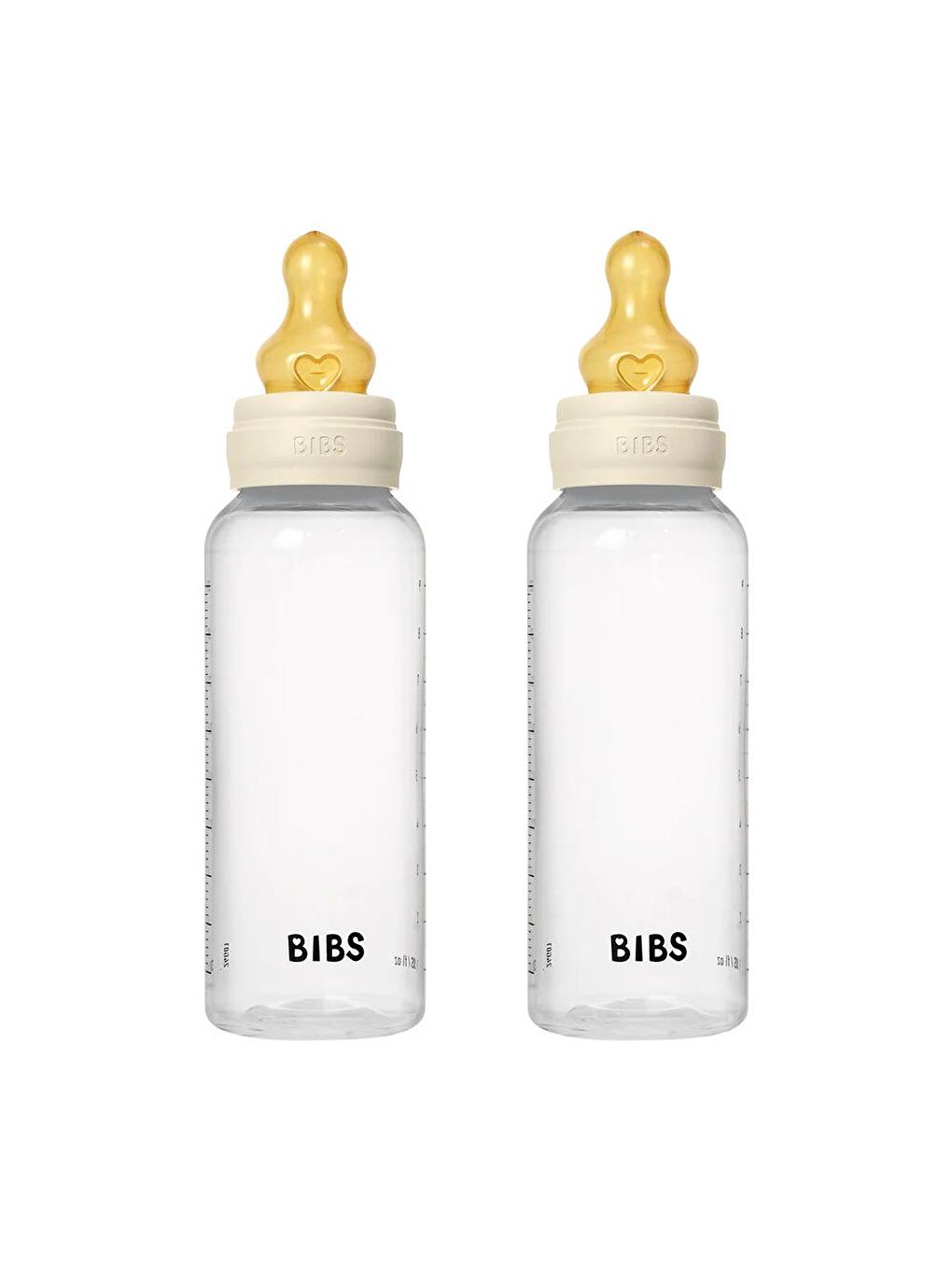 Baby PP Bott.Kauçuk İkili Biberon Ivory 270ml