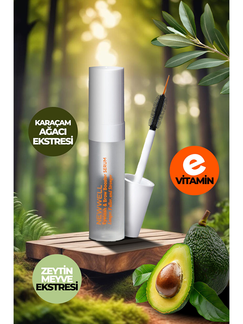 Eyelash&Brow Booster Serum|Kaş ve Kirpik Serumu Güçlendirme Etkili 4.5GR-2