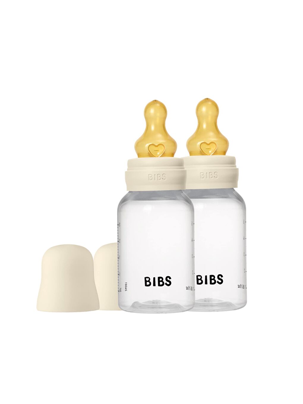 Bibs Baby PP Bott.Kauçuk İkili Biberon Ivory 150ml - 1