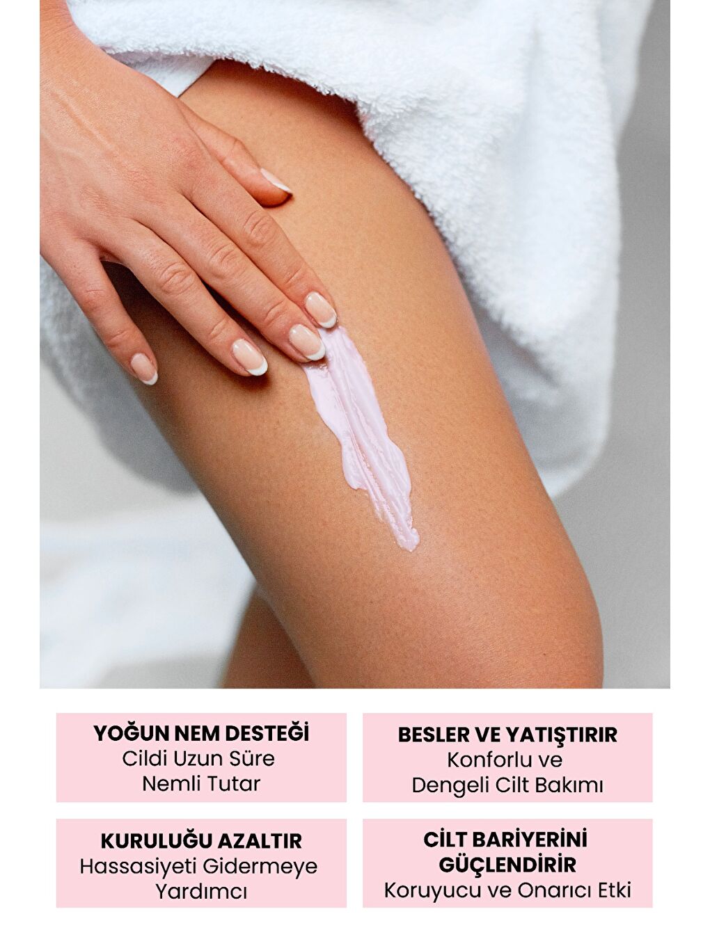 Nemlendirici Vücut Losyonu - Hyaluronik Asit ve Seramid İçeren Body Lotion 200 ml-4