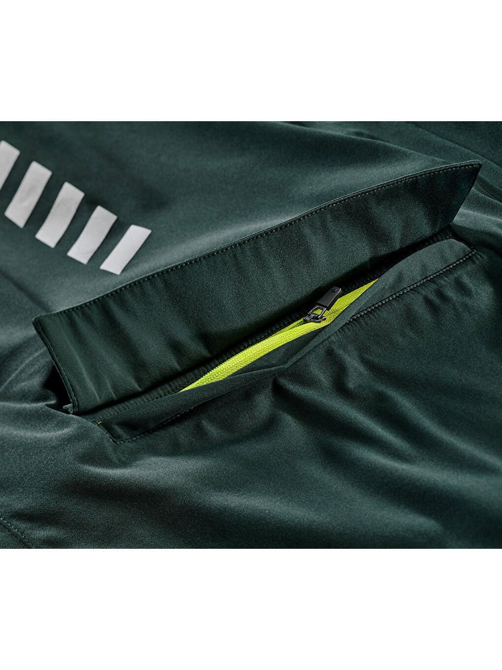 Yeşil Erkek Bisiklet Yağmurluğu-5