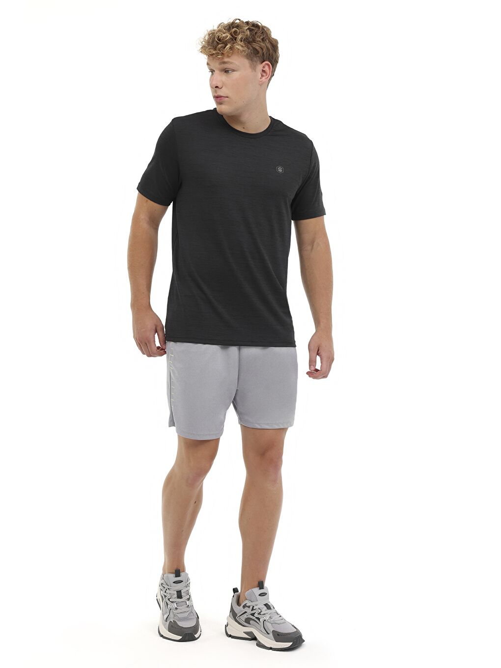 Gri MB CT1328 MLN T-SH 5PR ANTRASIT MULINE Erkek Kısa Kol Tişört