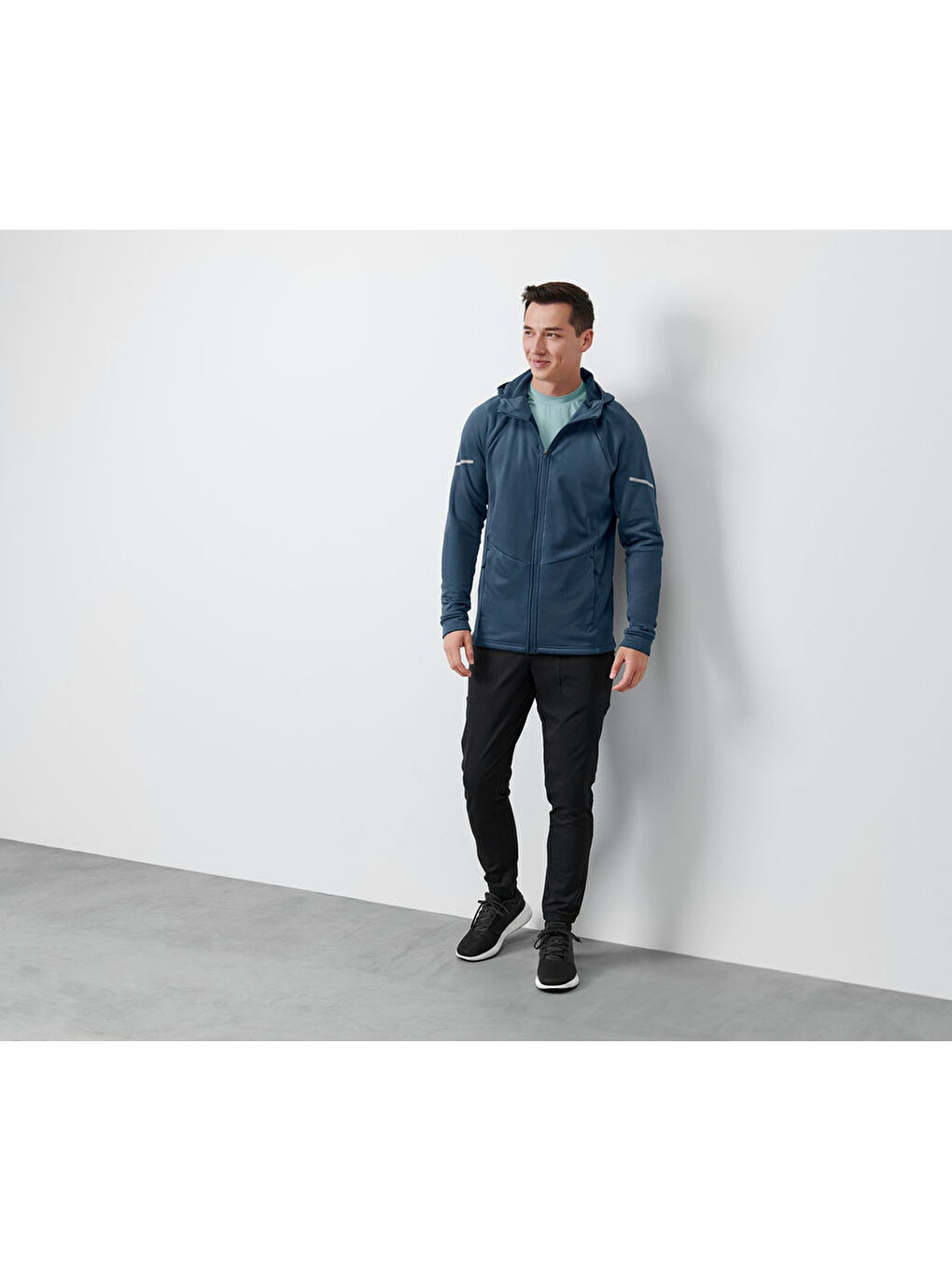 Mavi Erkek Termal Mont-1