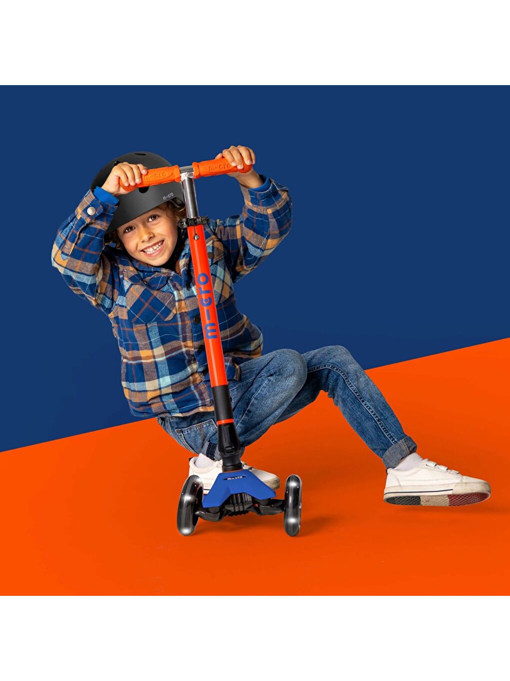 Maxi Deluxe Foldable Neon LED Blaze Orange-6