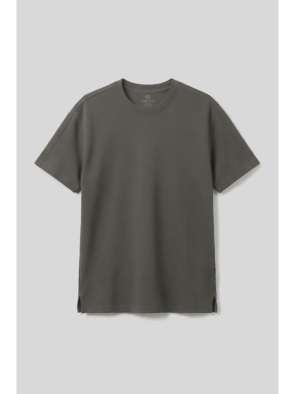 Haki Rahat Form Esnek Nefes Alabilir Erkek T-Shirt - 88495-1