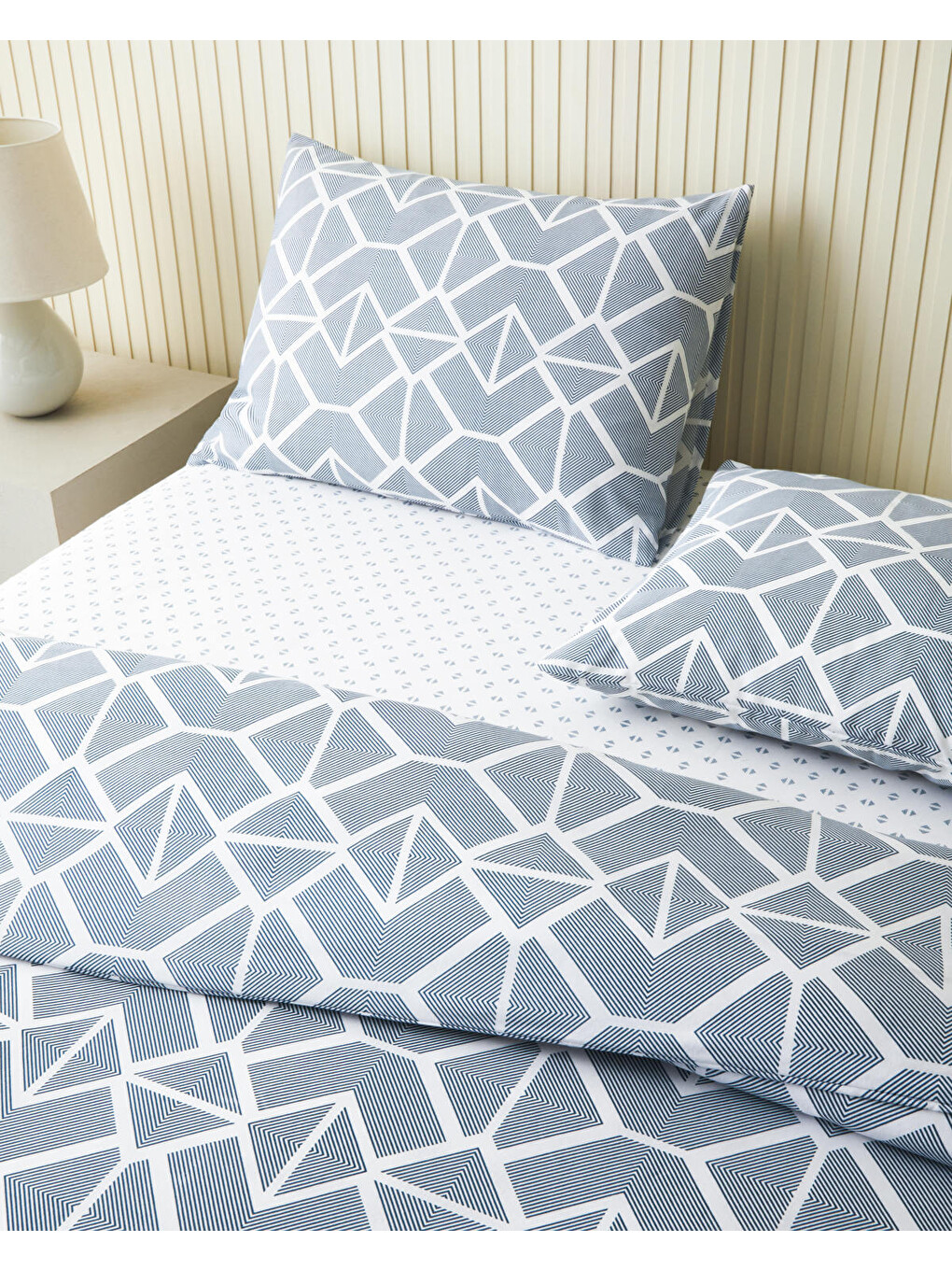 Triweave Kolay Ütülenir Çarşaflı Çift Kişilik Nevresim Takımı 200x220 Cm Yeşil-2
