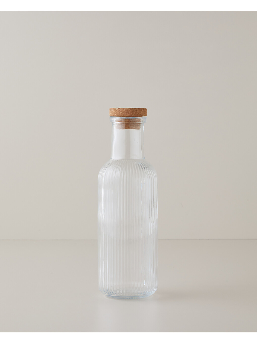 Renksiz Merion Cam Şişe 1000 Ml Şeffaf