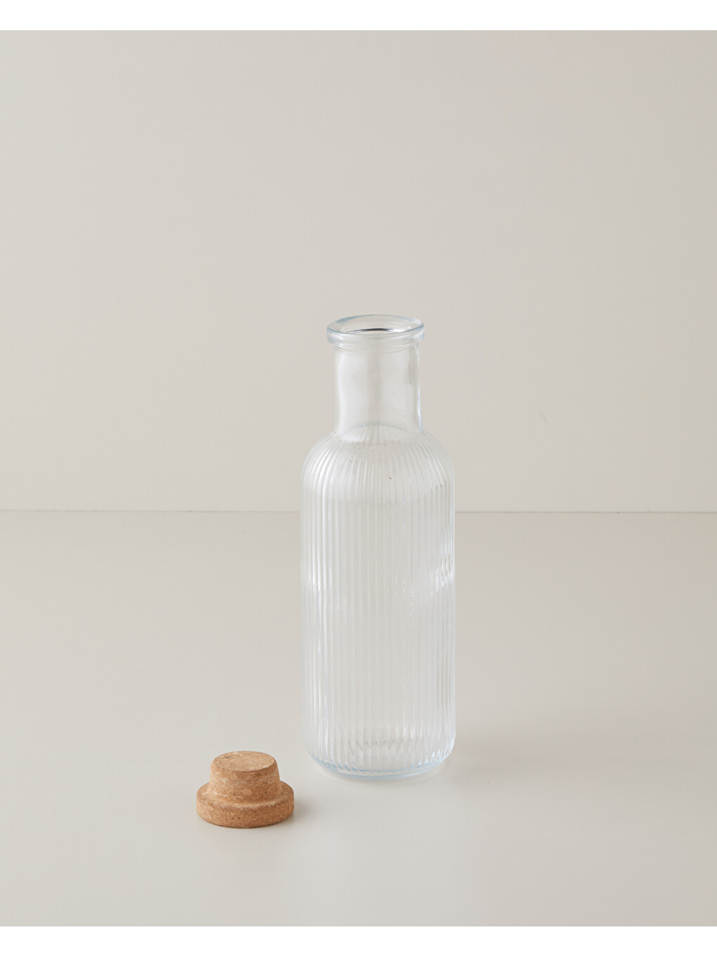 Renksiz Merion Cam Şişe 1000 Ml Şeffaf-1